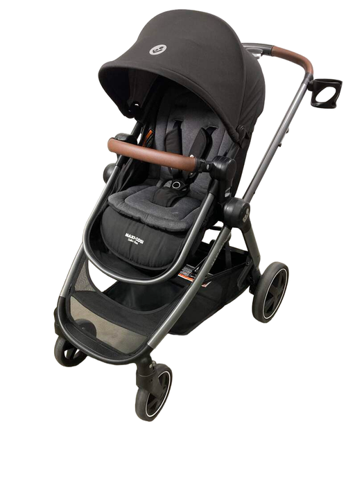 Shop Maxi-Cosi Zelia2 Max Stroller Only, 2022, Essential Black at GoodBuy Gear