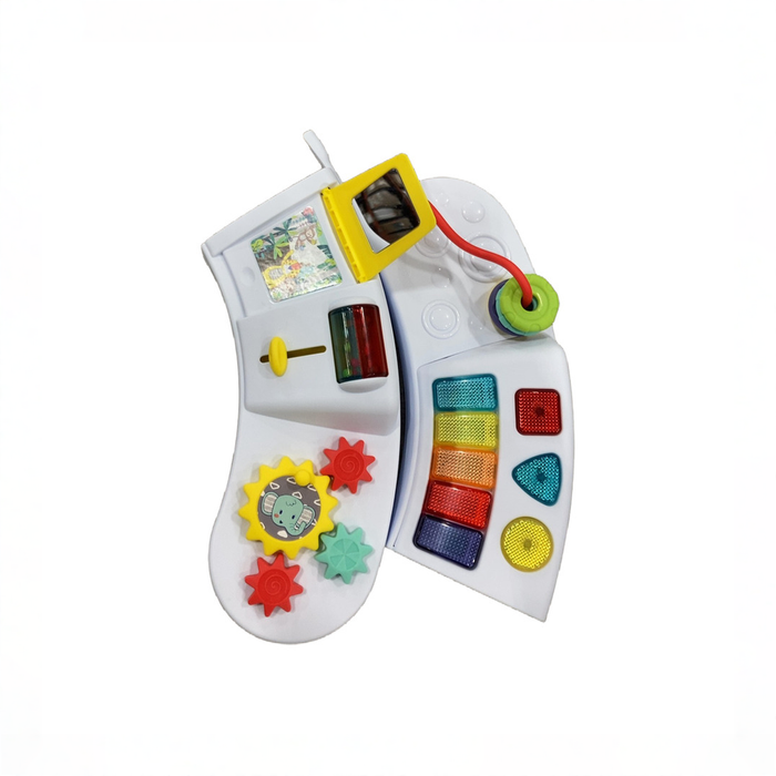 Shop Infantino Music & Lights 3-in-1 Discovery Booster, Teal at GoodBuy Gear
