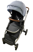 Shop Mockingbird Single to Double 2.0 Stroller, 2024, Sea, Silver With Penny Leather, Windowpane at GoodBuy Gear