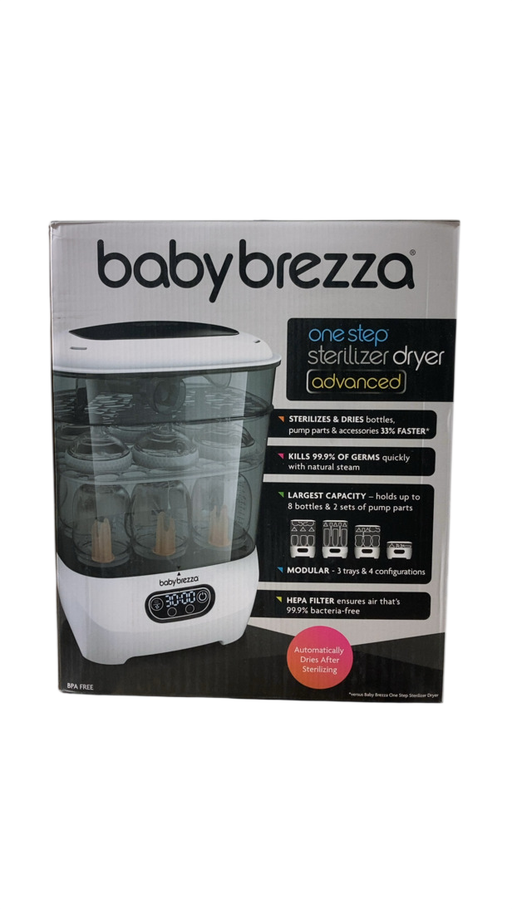 Shop Baby Brezza Sterilizer And Dryer Advanced, White at GoodBuy Gear