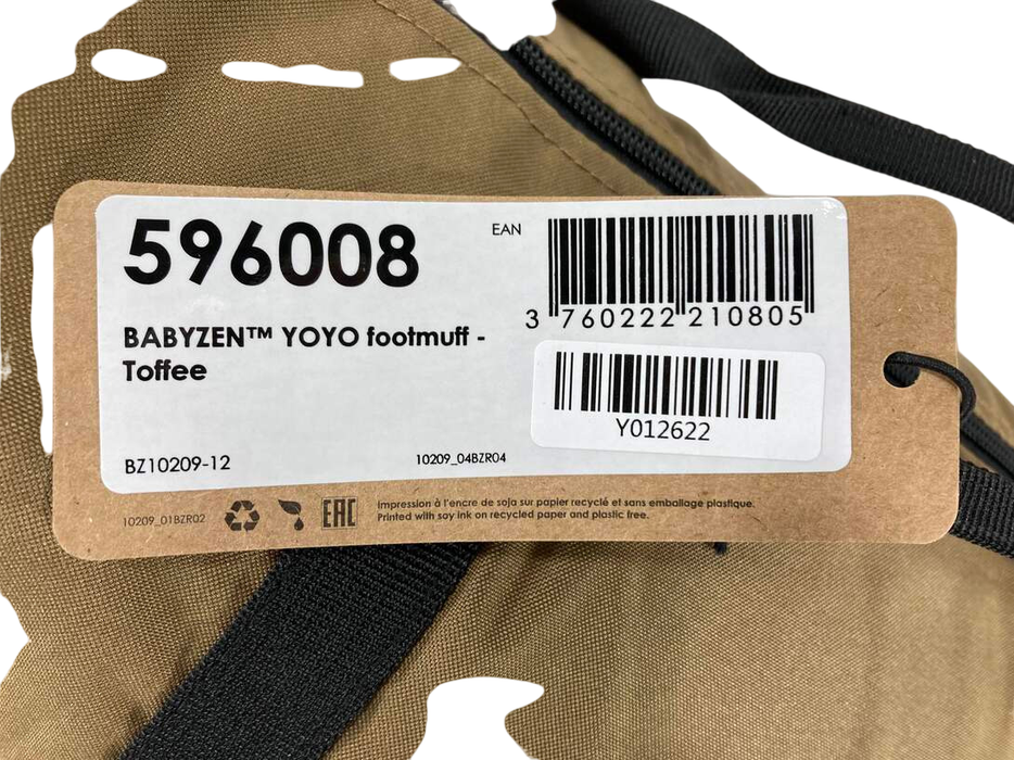 Shop Babyzen Footmuff, Toffee at GoodBuy Gear