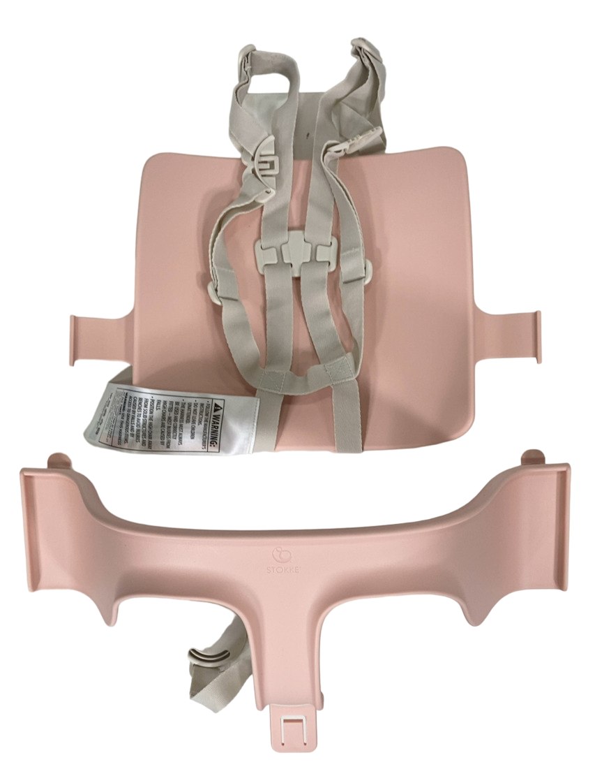 stokke v2 tripp trapp Stokke Tripp Trapp Baby Set, Version 2, Serene Pink