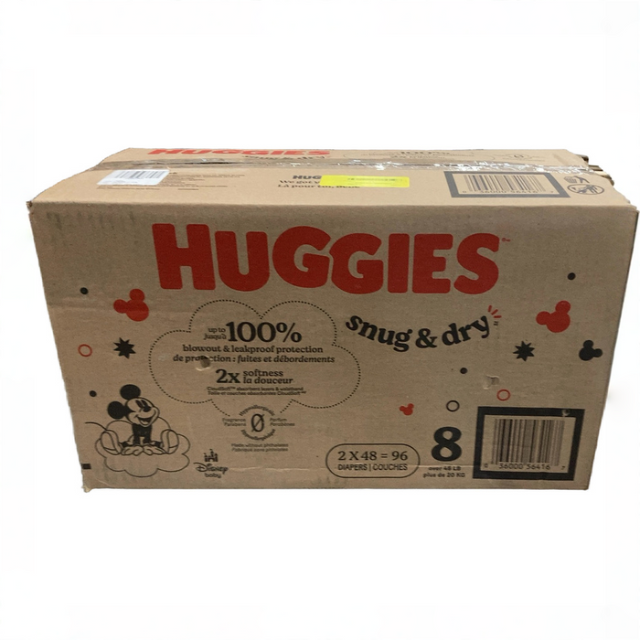 Shop Huggies Snug & Dry Baby Diapers, Size 8, 96 Ct at GoodBuy Gear