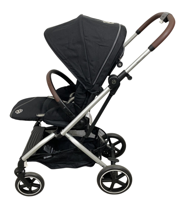Shop Cybex Eezy S Twist+2 Stroller, 2022, Moon Black at GoodBuy Gear
