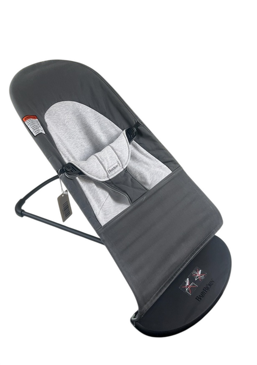 Shop BabyBjorn Bouncer Balance Soft, Black Frame, Dark Gray/Gray at GoodBuy Gear