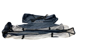 Shop DRAFT - Dream On Me Zazzy Portable Playard with Bassinet, Navy at GoodBuy Gear