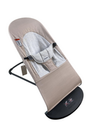 Shop BabyBjorn Bouncer Balance Soft, Beige/Gray, Black Frame at GoodBuy Gear