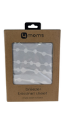 Shop 4moms Breeze Waterproof Bassinet Sheet, Grey Beads at GoodBuy Gear