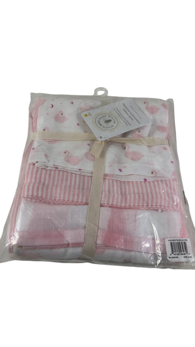 Shop Burt's Bees Baby Muslin Blankets, Graceful Swans at GoodBuy Gear