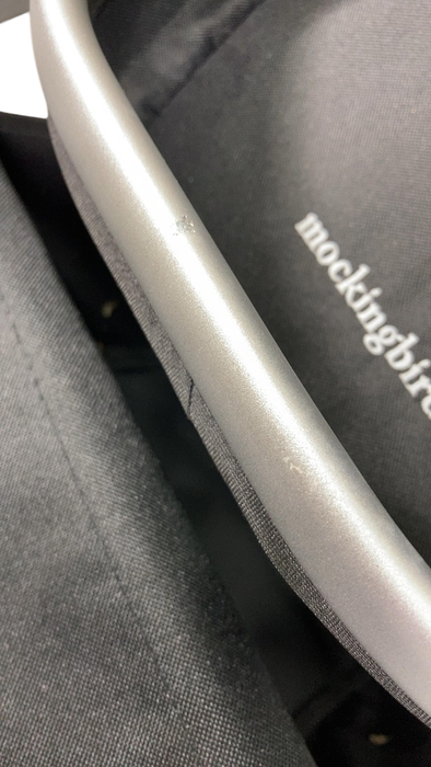 Shop Mockingbird Single to Double 2.0 Stroller, 2024, Silver With Penny Leather, Sky, Watercolor Drops at GoodBuy Gear