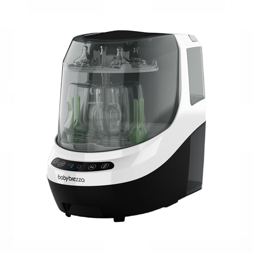 Shop Baby Brezza Bottle Washer Pro, White/Black at GoodBuy Gear