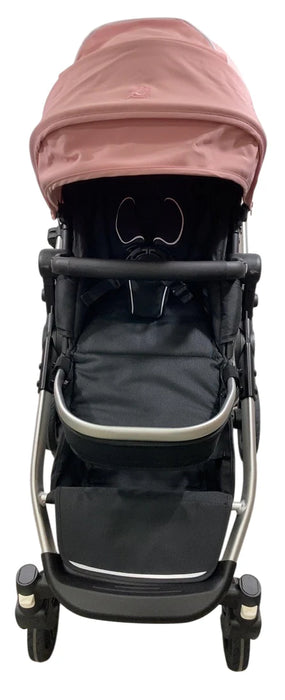 Shop Mockingbird Single to Double 2.0 Stroller, Bloom, Windowpane, Silver With Black Leather, 2025 at GoodBuy Gear