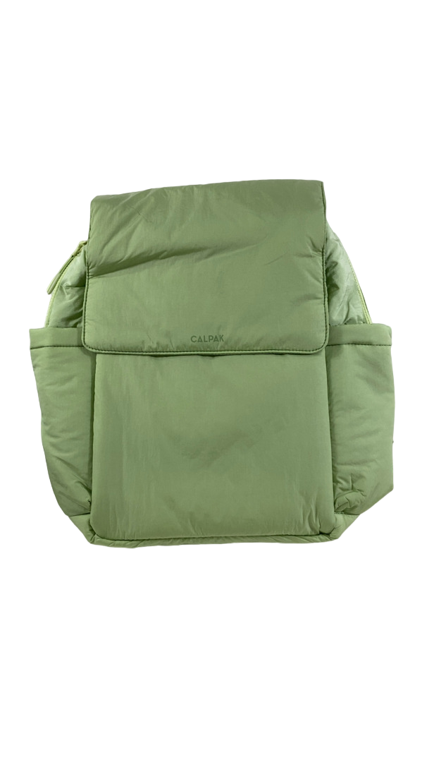 Calpak Diaper Backpack with Laptop Sleeve, Lime