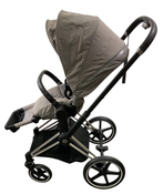Shop Cybex PRIAM Stroller, 2019, Manhattan Grey, Chrome With Black Details at GoodBuy Gear