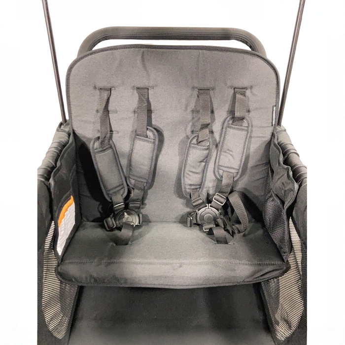 Shop Wonderfold W4 Multifunctional Quad Stroller Wagon, 2021, Charcoal Gray at GoodBuy Gear