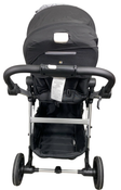 Shop Mockingbird Single to Double 2.0 Stroller, 2024, Black, Silver With Black Leather, Windowpane at GoodBuy Gear