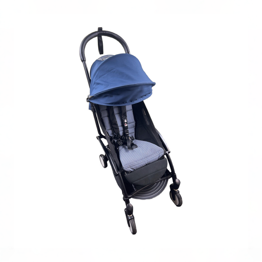Shop Babyzen YOYO2 Complete Stroller, 2022, Black and Blue AirFrance at GoodBuy Gear