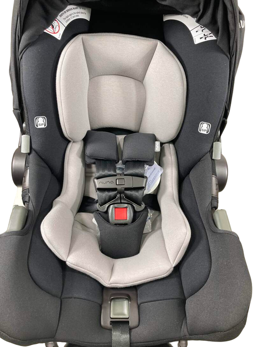 Nuna PIPA rx Infant Car Seat, 2023, Caviar