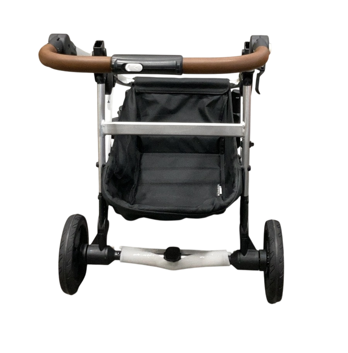 Shop Mockingbird 2.0 Single to Double Stroller Frame, 2025, Silver With Penny Leather at GoodBuy Gear