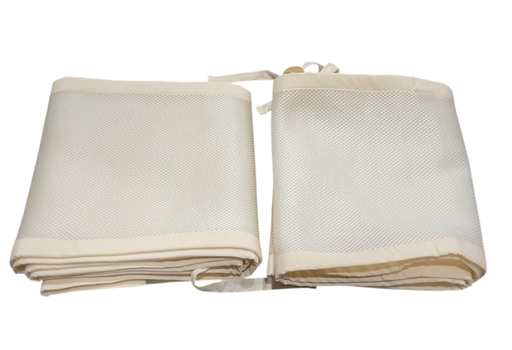 Shop Breathable Baby Mesh Crib Liner, Full Size/4 Sides, Natural Ecru at GoodBuy Gear