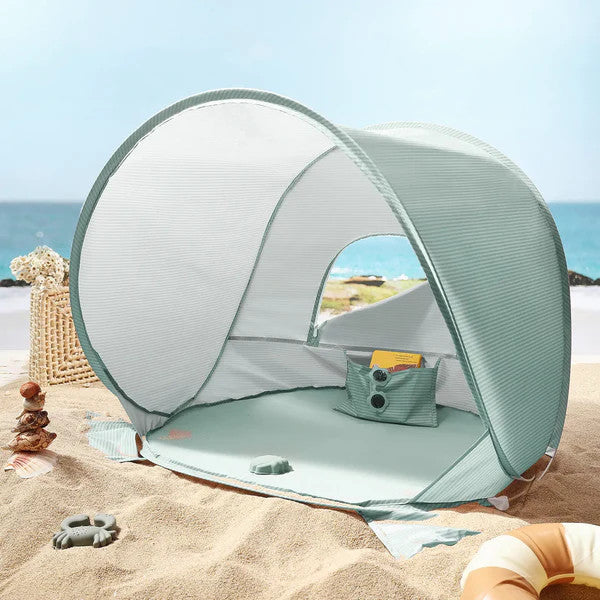 Shop Tiny Land One-Stop Beach Toy & Tent Set, Sage at GoodBuy Gear