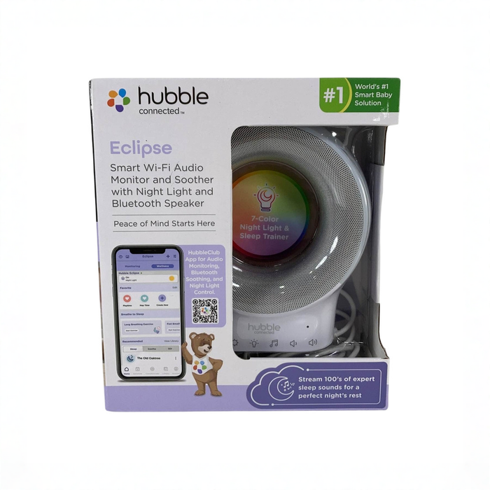 Shop Hubble Connected Eclipse+ Portable Soother at GoodBuy Gear