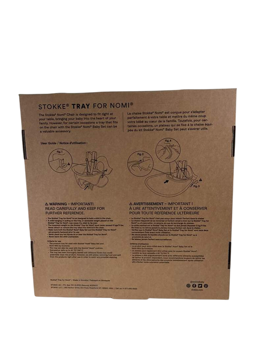 Shop Stokke Tray For Nomi, Black at GoodBuy Gear