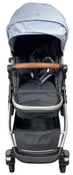 Shop Mockingbird Single to Double 2.0 Stroller, 2024, Silver With Penny Leather, Sky, Watercolor Drops at GoodBuy Gear