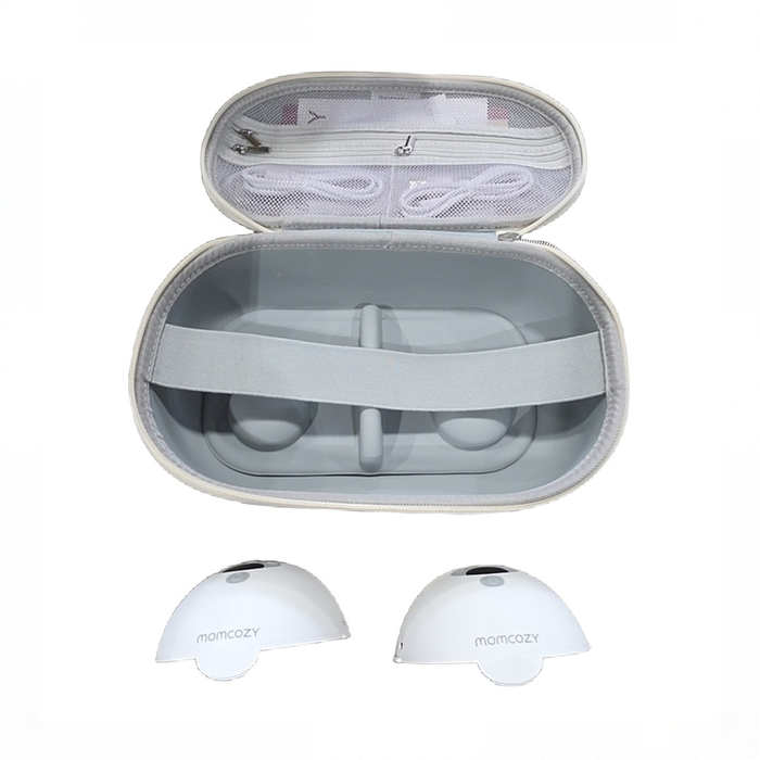 Shop Momcozy All-in-one M5 Double Wearable Breast Pump, Quill Grey at GoodBuy Gear