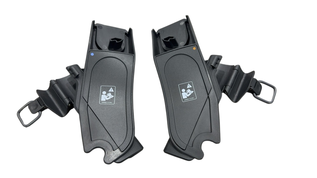 UPPAbaby Lower Car Seat Adapters for Maxi-Cosi/Nuna/Cybex/Britax, Black -  Open Box