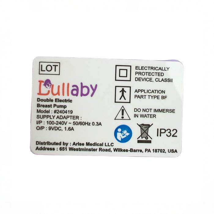 Shop Lullaby Double Electric Baby Breast Pump, 2 Phase at GoodBuy Gear