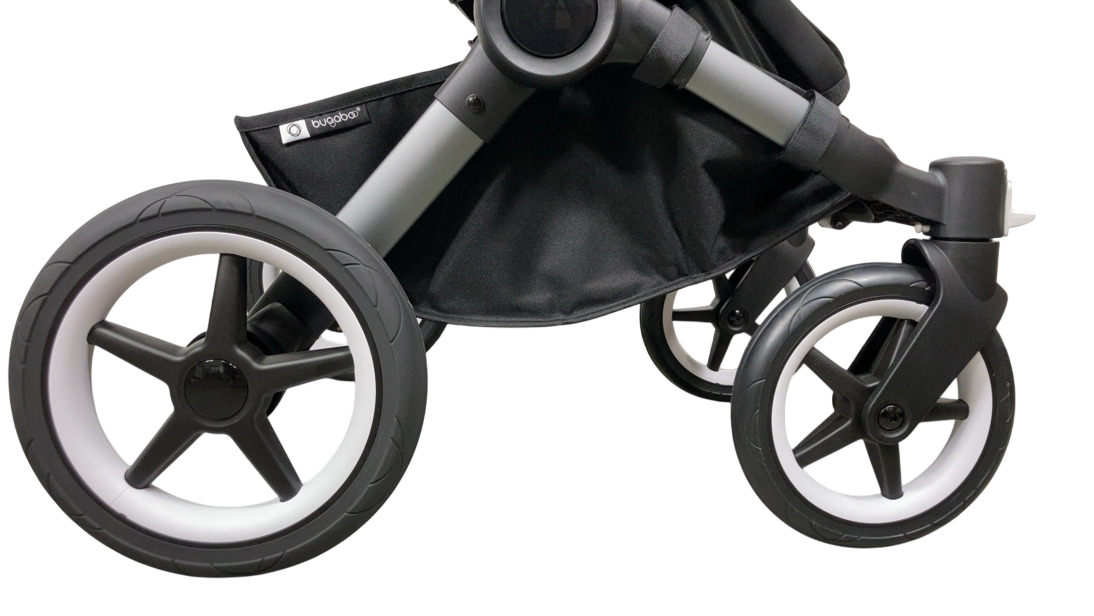 Shop Bugaboo Donkey 5 Mono Stroller, Midnight Black, Graphite, 2024, without Canopy at GoodBuy Gear