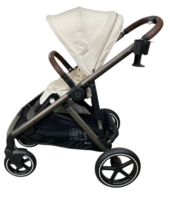 Cybex Gazelle S Modular Stroller, 2024, Seashell Beige, Taupe Frame