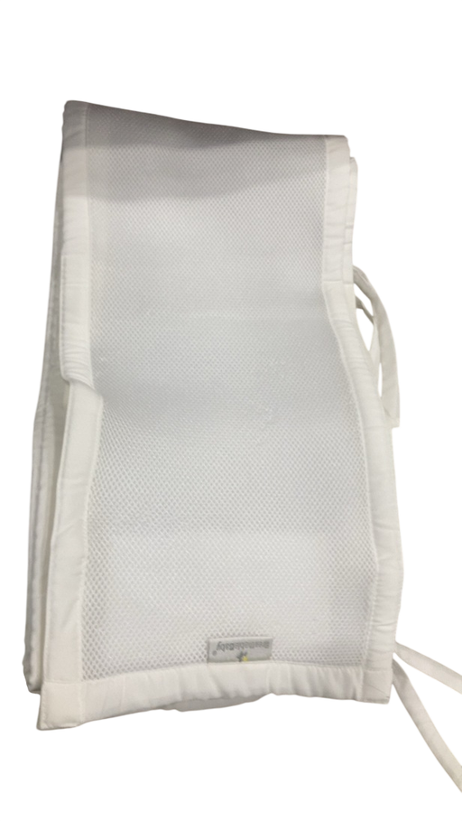 Shop Breathable Baby Mesh Crib Liner, Full Size/4 Sides, White at GoodBuy Gear