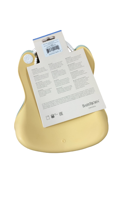 Shop BabyBjorn Feeding Bib Set 2 Pack, Powder Yellow/Powder Green at GoodBuy Gear