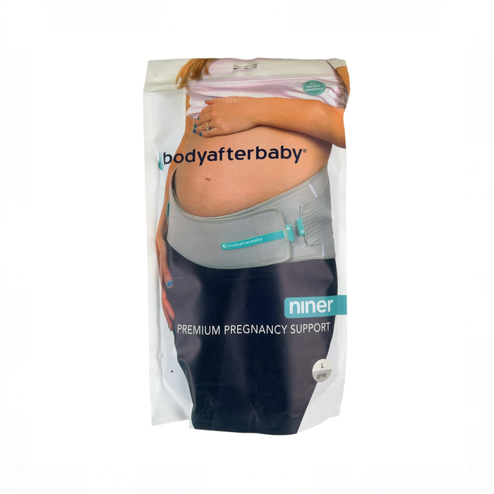 Shop Body After Baby NINER Premium Pregnancy Support Belt, Gray, L at GoodBuy Gear