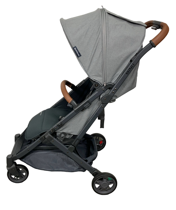 Shop UPPAbaby MINU V2 Stroller, 2023, Greyson (Charcoal Melange) at GoodBuy Gear