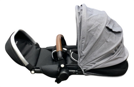 Shop Mockingbird 2nd Seat Kit 2.0, Heather grey, Silver With Penny Leather, Solid Grey at GoodBuy Gear