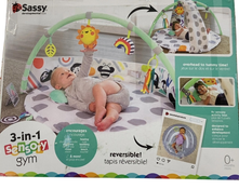 Shop Sassy 3-in-1 Sensory Milestone Play Gym, 0M+ at GoodBuy Gear