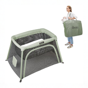 Shop Babymoov Travel Crib and Bed 3-in-1 Moov and Comfy, Sage Black at GoodBuy Gear