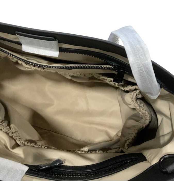 Shop Mina Baie Harlow Diaper Bag Tote Full, Black at GoodBuy Gear