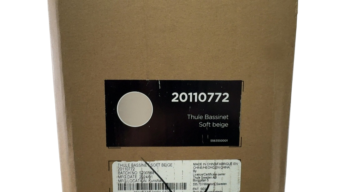 Shop Thule Urban Glide 3/4 Bassinet, Soft Beige at GoodBuy Gear