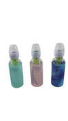 Shop Dr. Brown's Natural Flow Anti-Colic Options+ Narrow Glass Baby Bottles with Silicone Bottle Sleeve, 3 Pack, 8 oz, Pink, Mint, Glow at GoodBuy Gear