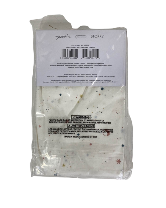 Shop Stokke Sleepi Mini Fitted Sheet, Celestial, V3 at GoodBuy Gear