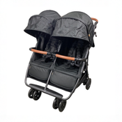 Shop Zoe The Twin V2 Double Stroller, 2025, Black at GoodBuy Gear