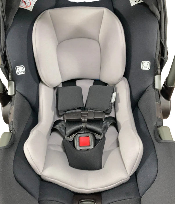 Nuna PIPA rx Infant Car Seat with RELX Base, 2025, Caviar