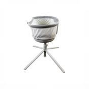 Shop Halo BassiNest Connected Swivel Sleeper 3.0, White/Grey at GoodBuy Gear