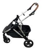 Shop Mockingbird 2.0 Single to Double Stroller Frame, Silver With Penny Leather, 2024 at GoodBuy Gear