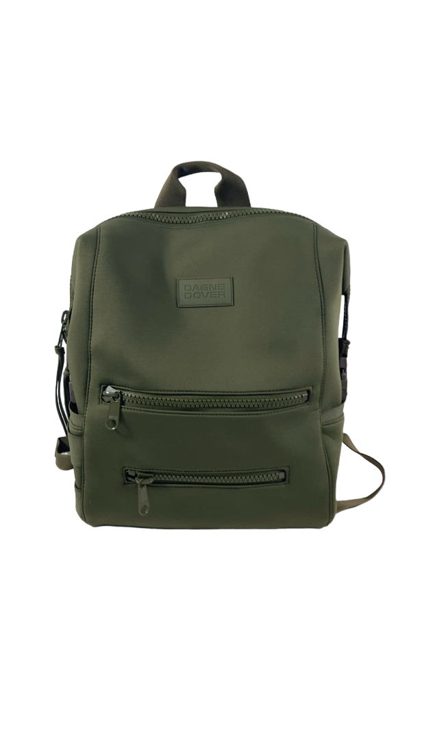 Dagne Dover lg backpack factory in dark moss color