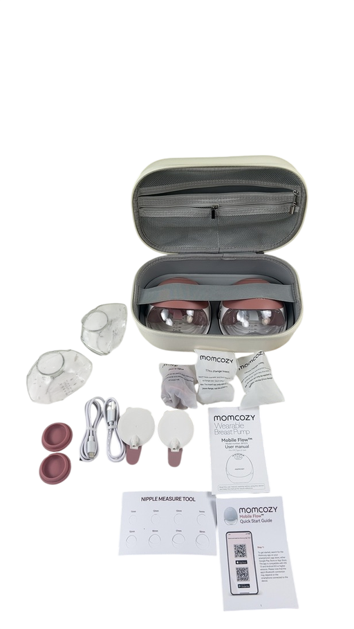 Shop Momcozy Mobile Flow Hands-Free Breast Pump M9, Cozy Red, Double at GoodBuy Gear